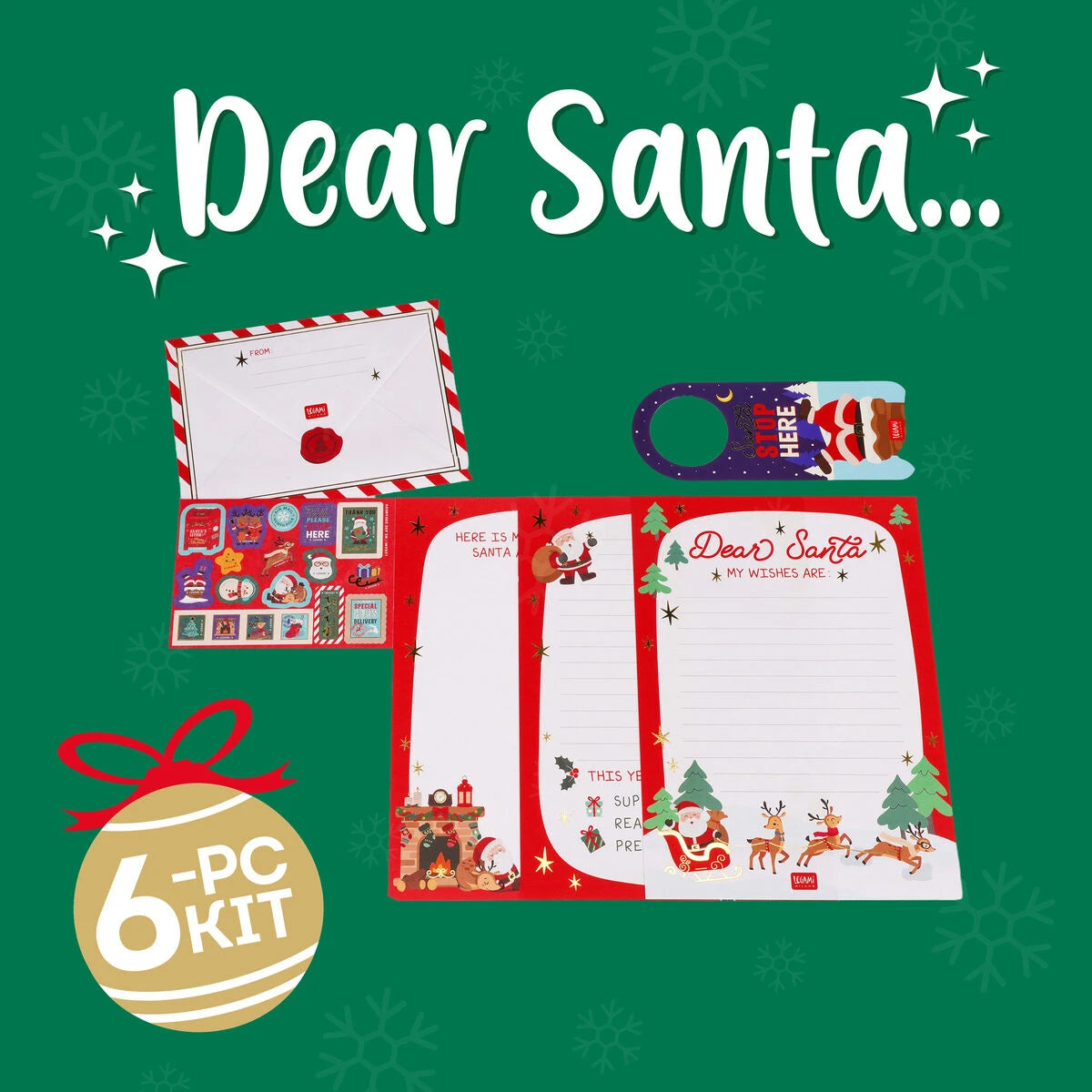 Legami - Kit de Letras de Papá Noel