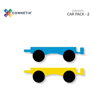 Connetix - Pack de coches - Set de 2 unidades