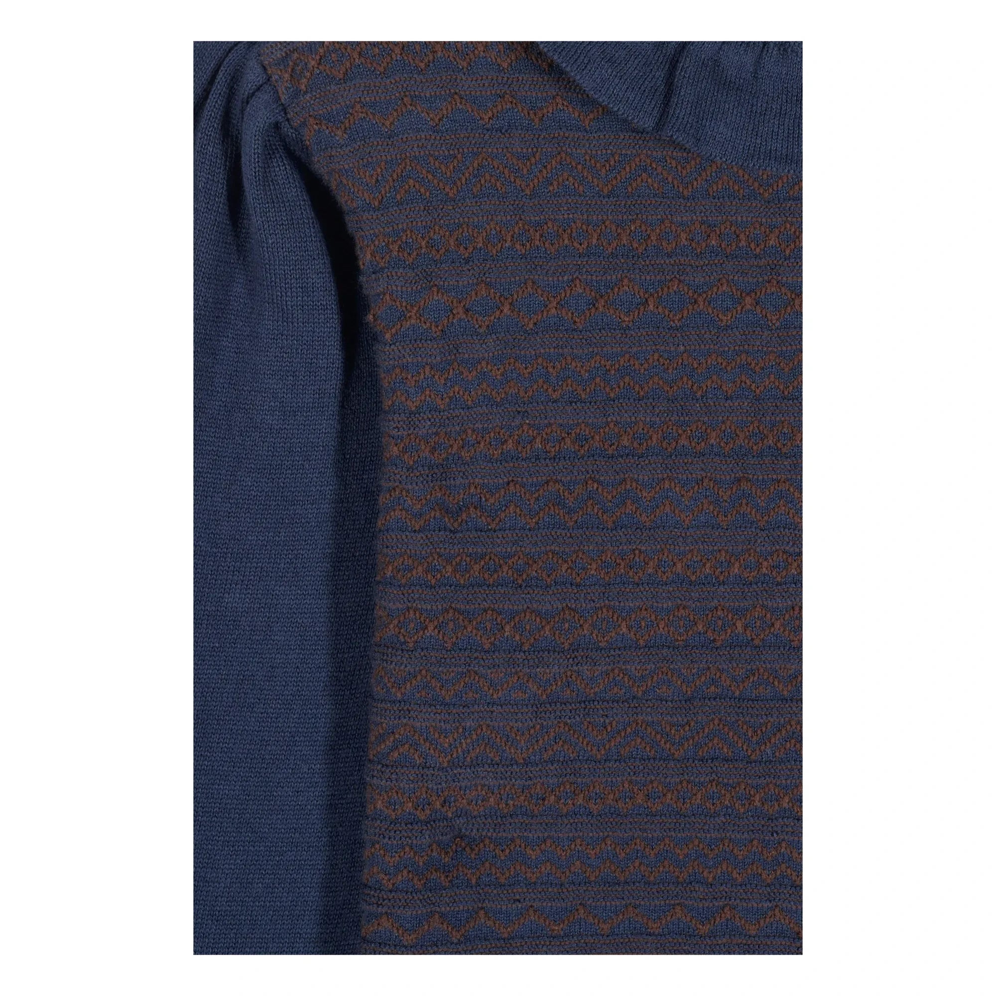 Maria de la Orden - Blusa de punto Aleria | Azul marino