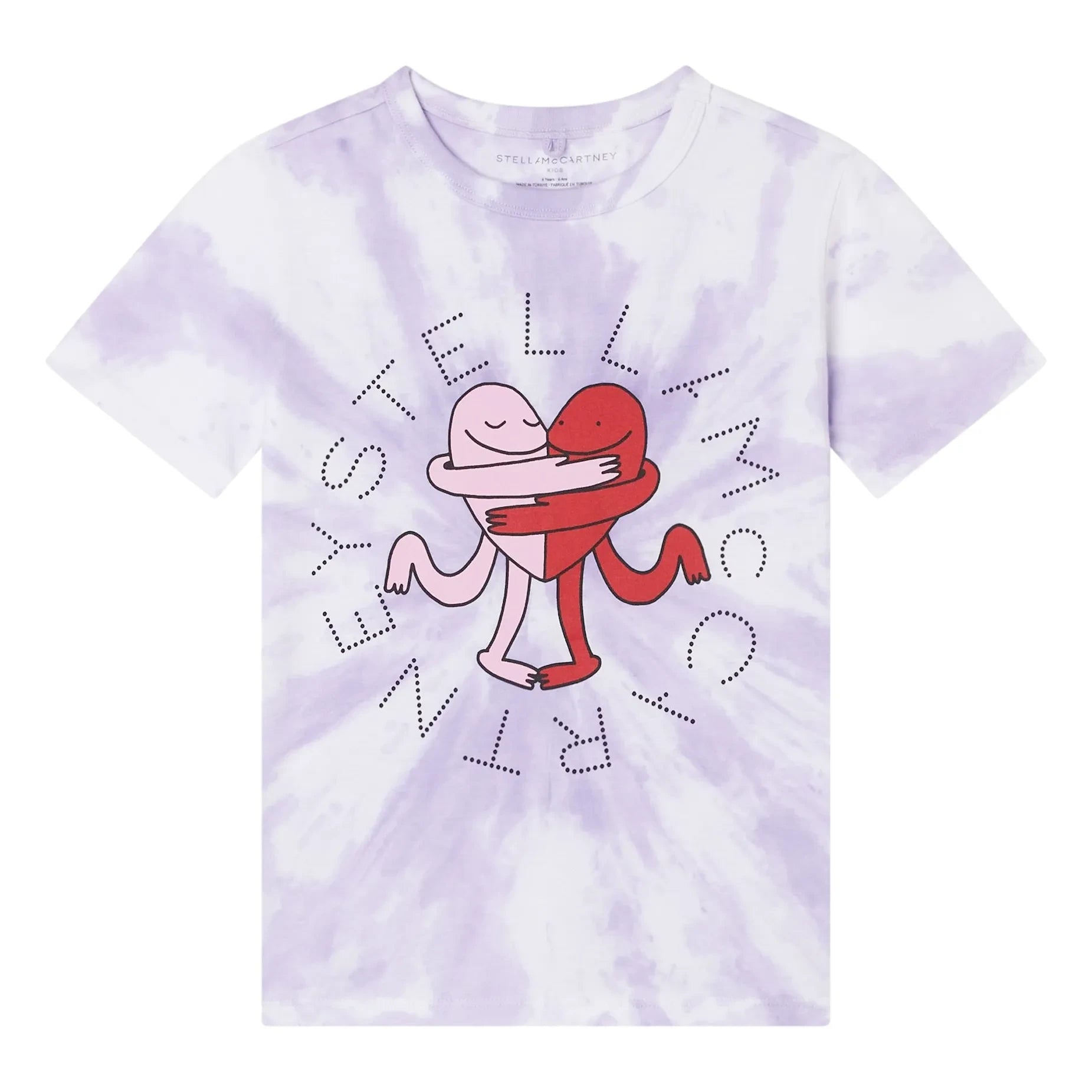 Stella McCartney Niños - Camiseta Stella Tie-Dye | Lila