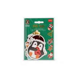 Legami - Set de 10 Etiquetas de Regalo de Navidad