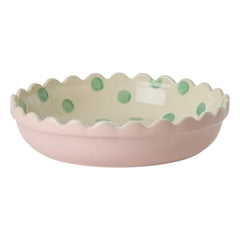 Rice - Molde para tarta de polvo de piedra con estampado de lunares | Rosa