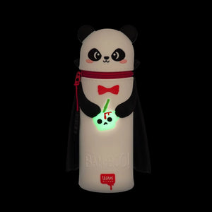 Legami - Panda Bam-Boo 2 en 1 Estuche de silicona para bolígrafos - Adorable