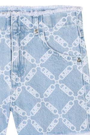 Michael Kors Short Vaquero para Niño