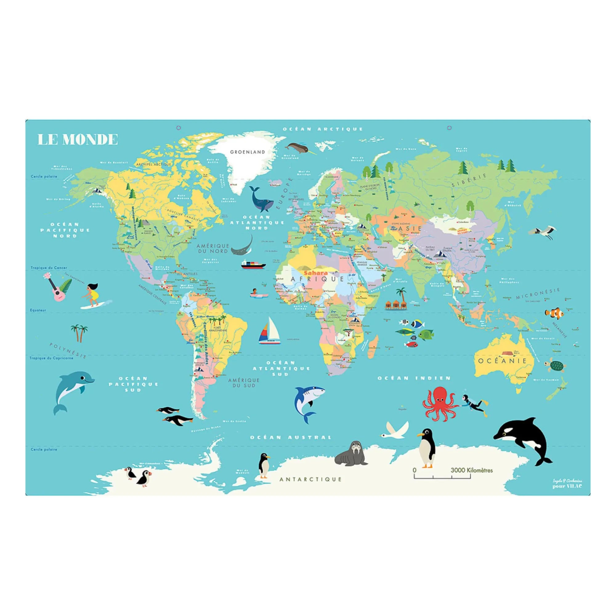 Vilac - Mapa magnético de Francia - Ingela P. Arrhenius
