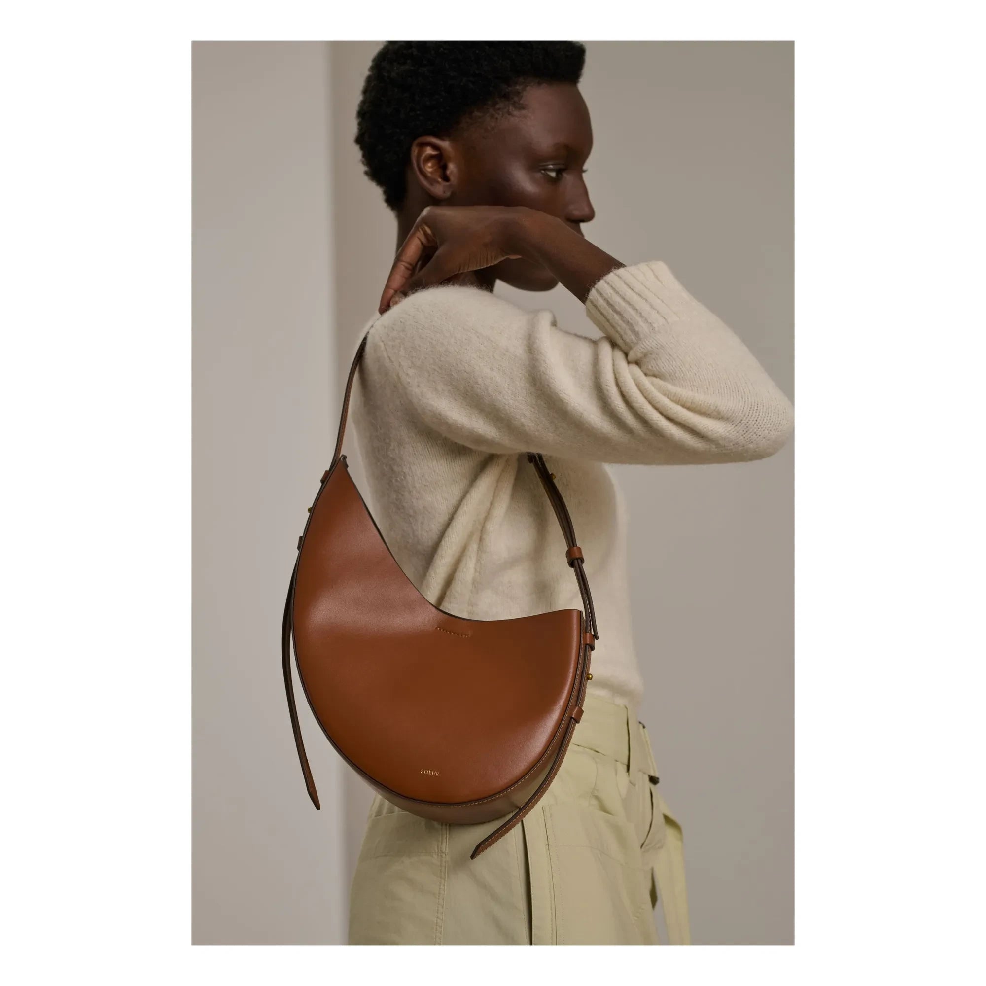 Soeur - Bolso de cuero Wino | Natural