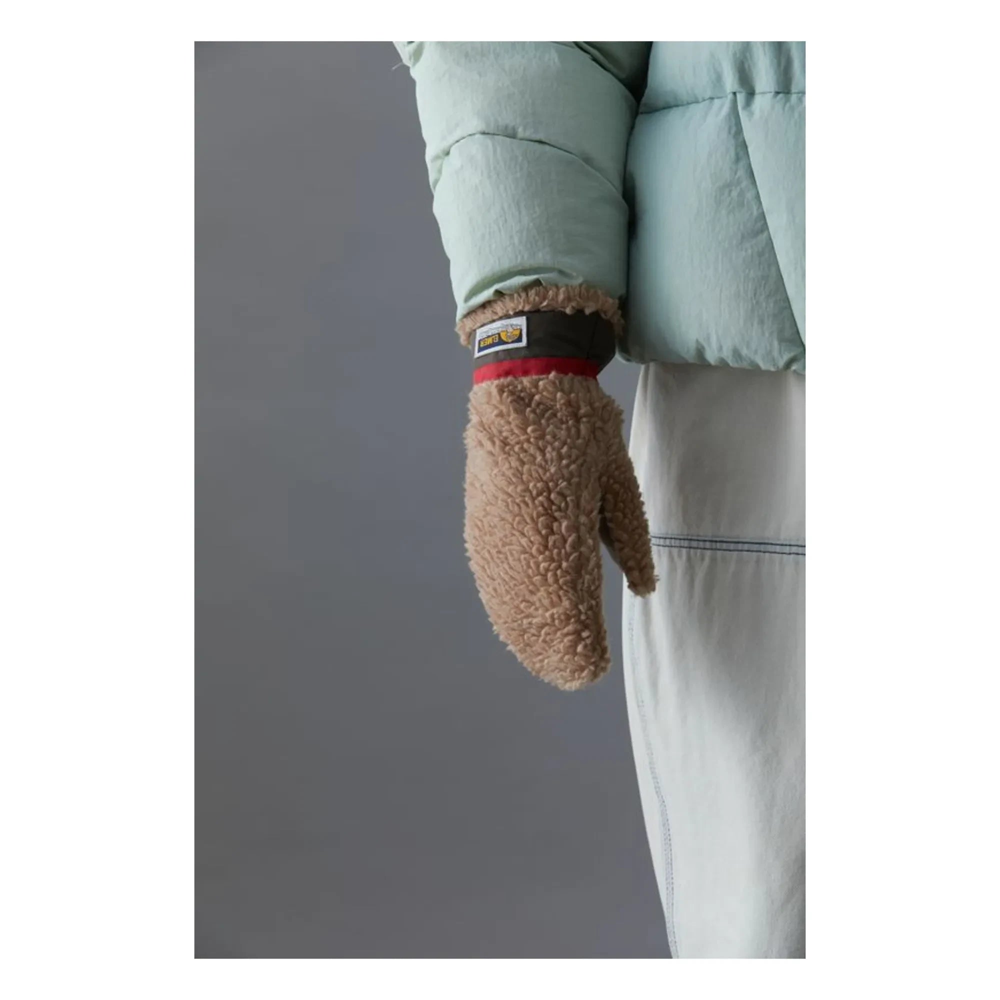 Elmer by Swany - Guantes de Lana Teddy | Camel