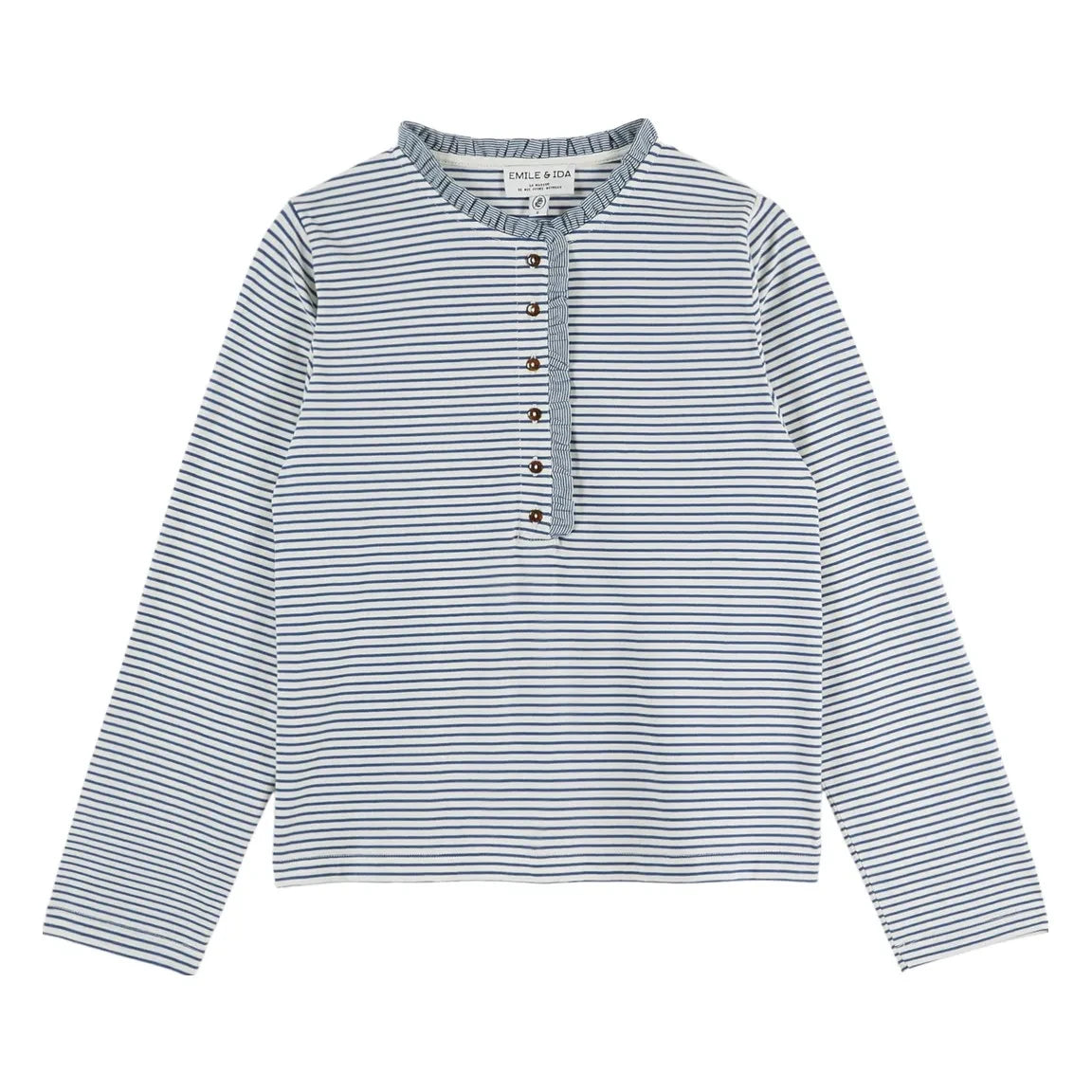 Emile et Ida - Evania Camiseta de rayas | Azul