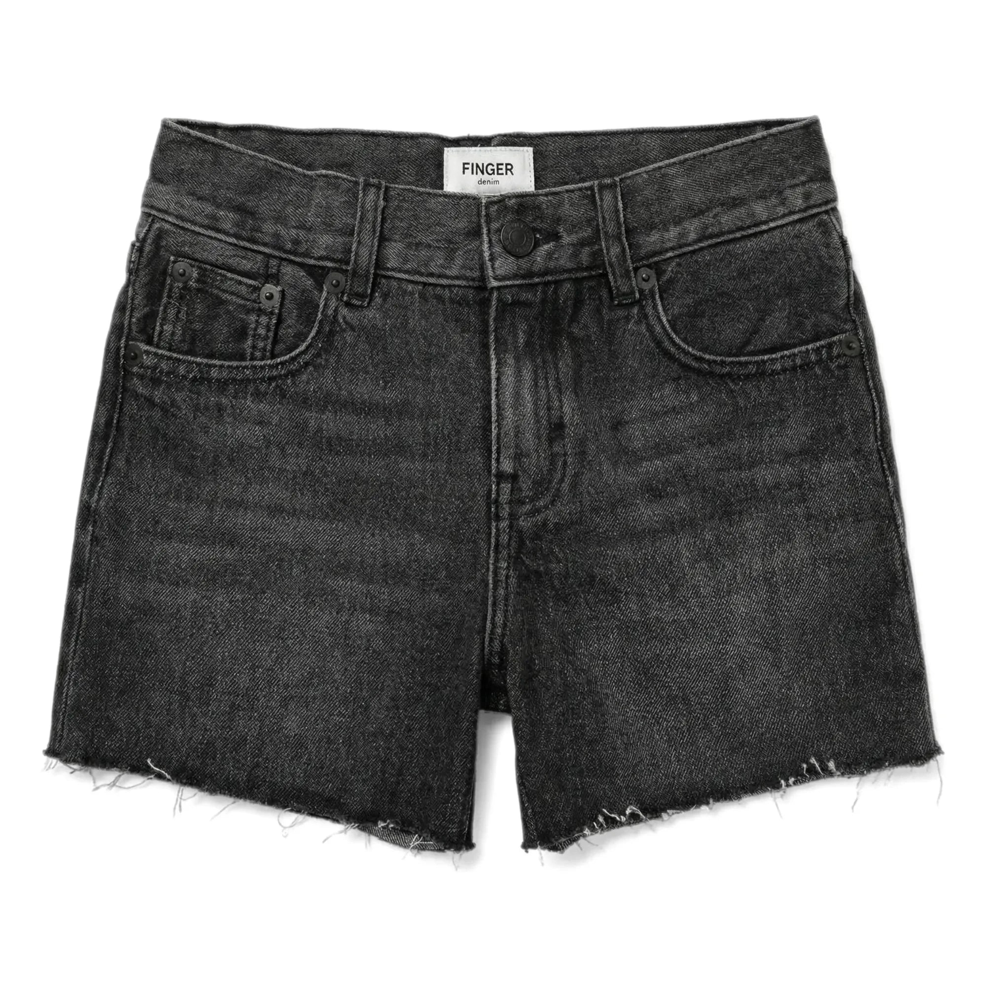 Finger in the nose - Shorts vaqueros Eva | Gris vaquero