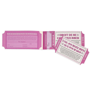 Legami - Kitap 24 Vouchers Mum - French - Gift Vouchers