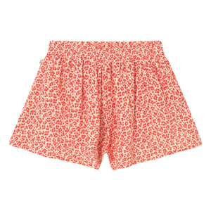 Cozmo - Falda Flor Leopar | Rojo
