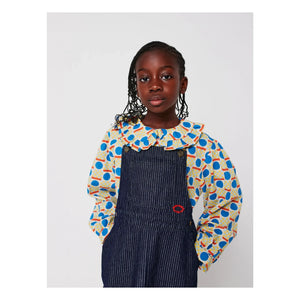 Bobo Choses - Blusa geométrica de algodón orgánico | Crudo