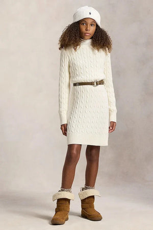 Polo Ralph Lauren Vestido de algodón para niña