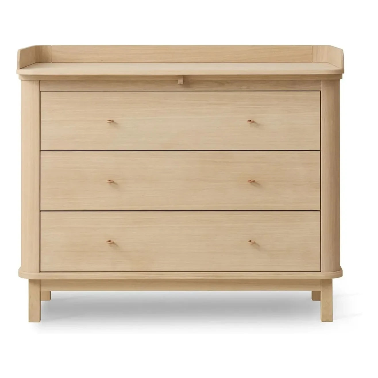 Oliver Furniture - Cambiador con 3 cajones en madera de roble