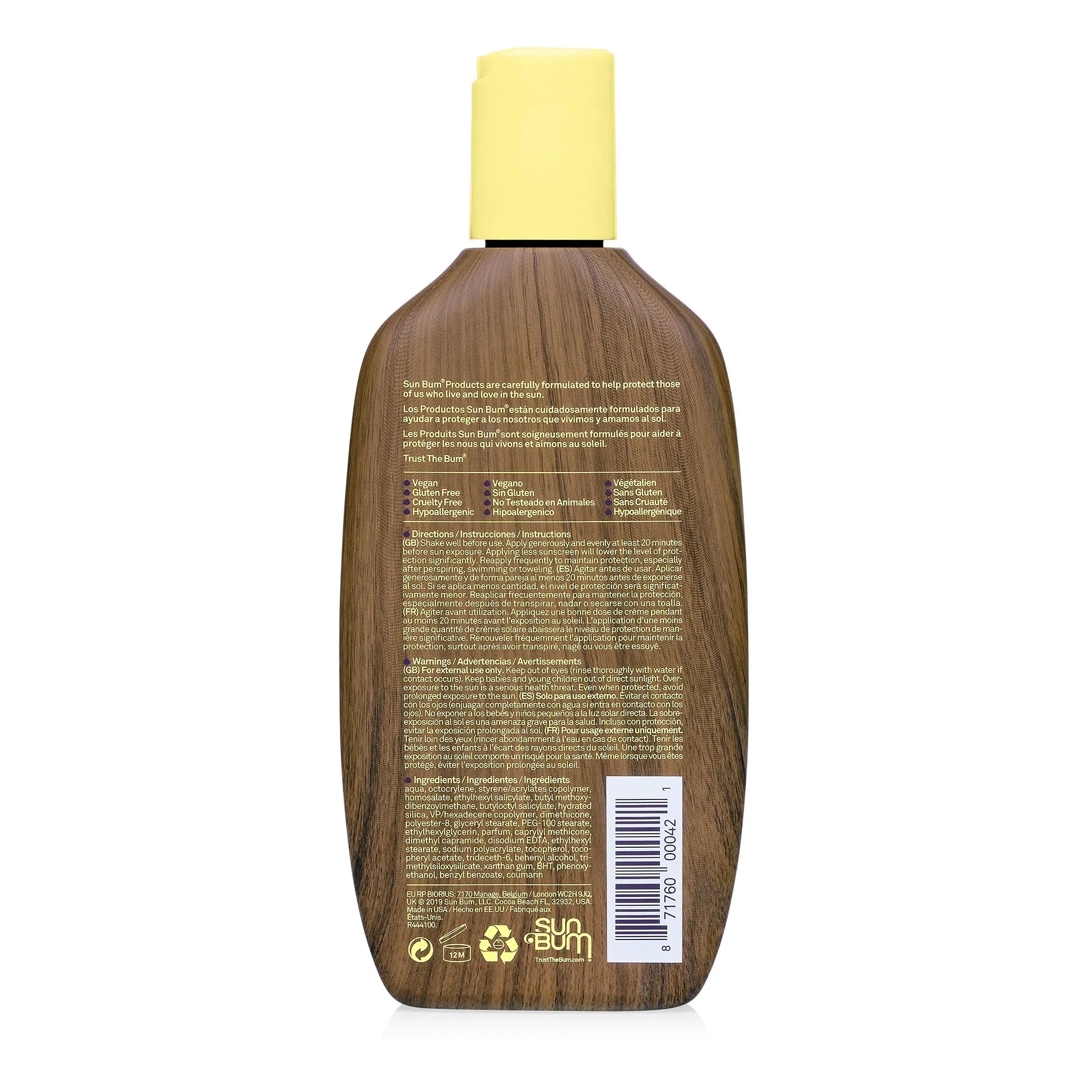 Sunbum - Protector solar corporal original SPF30 - 237ml