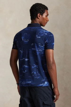Polo Ralph Lauren Camiseta de cuello de algodón