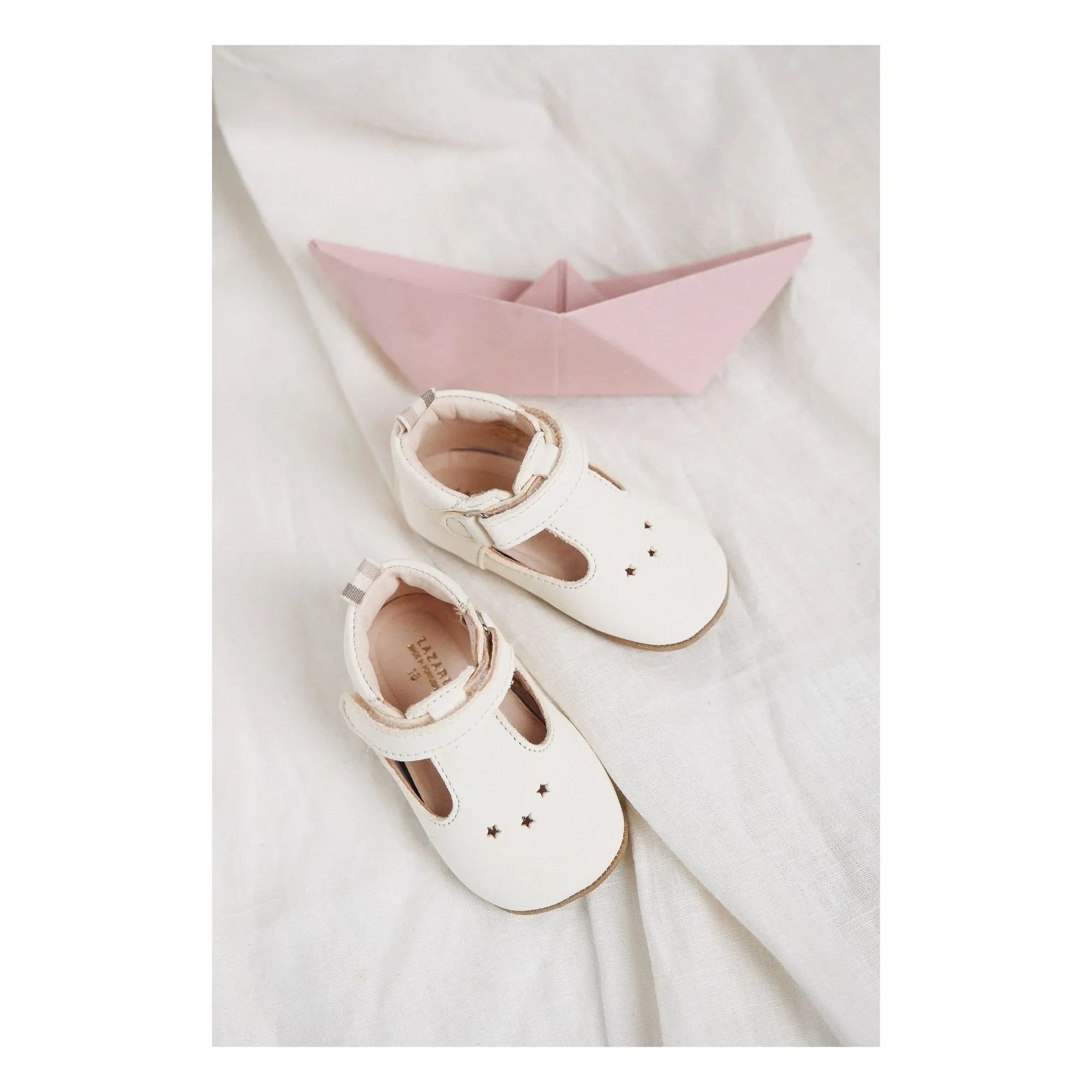 Lazare - Chanclas Scratch César Etoiles | Blanco roto
