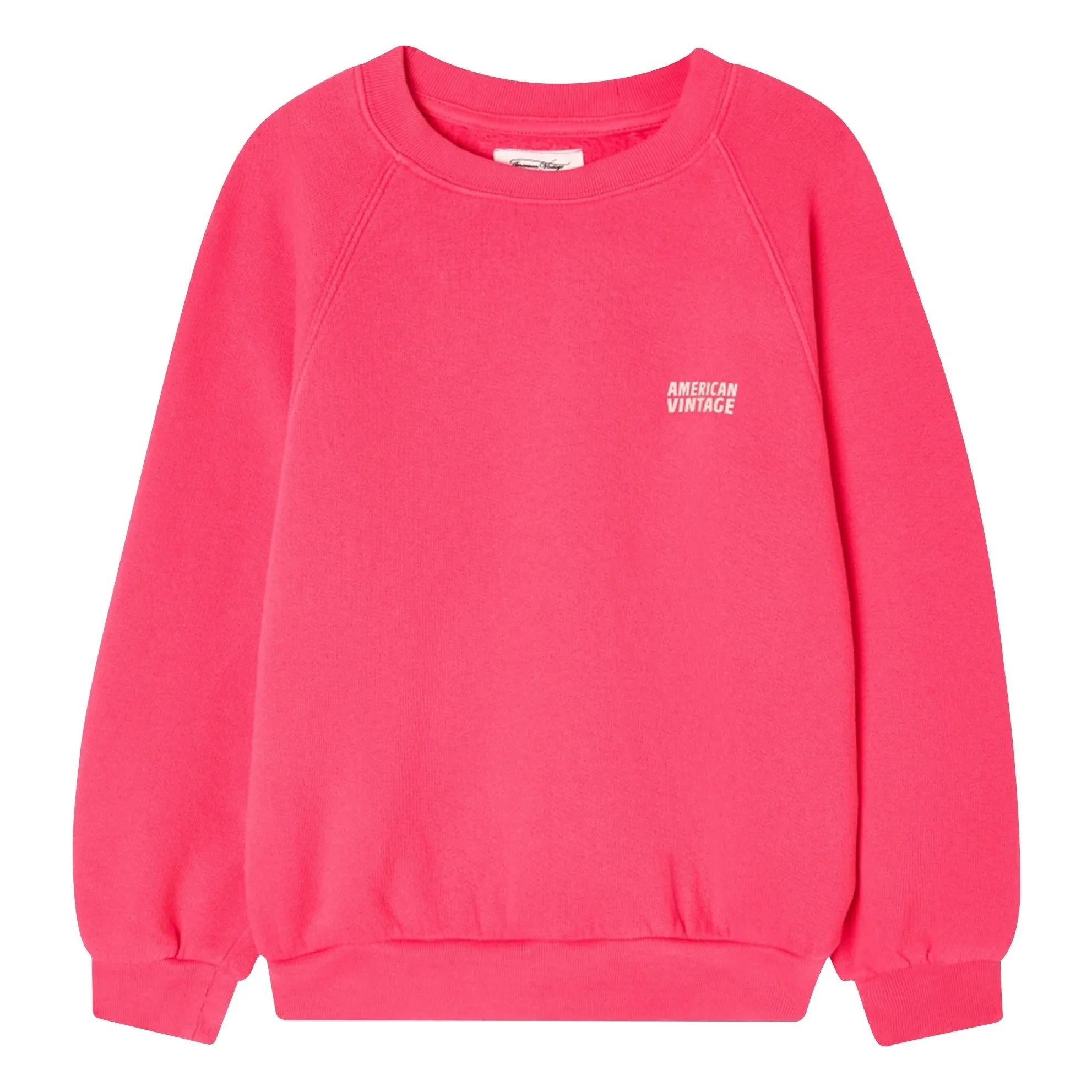 American Vintage - Sudadera Izubird | Rosa fluorescente