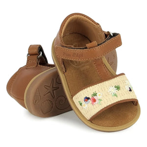 Pom d'Api - Sandalias Air Natur Fleurs | Cannelle