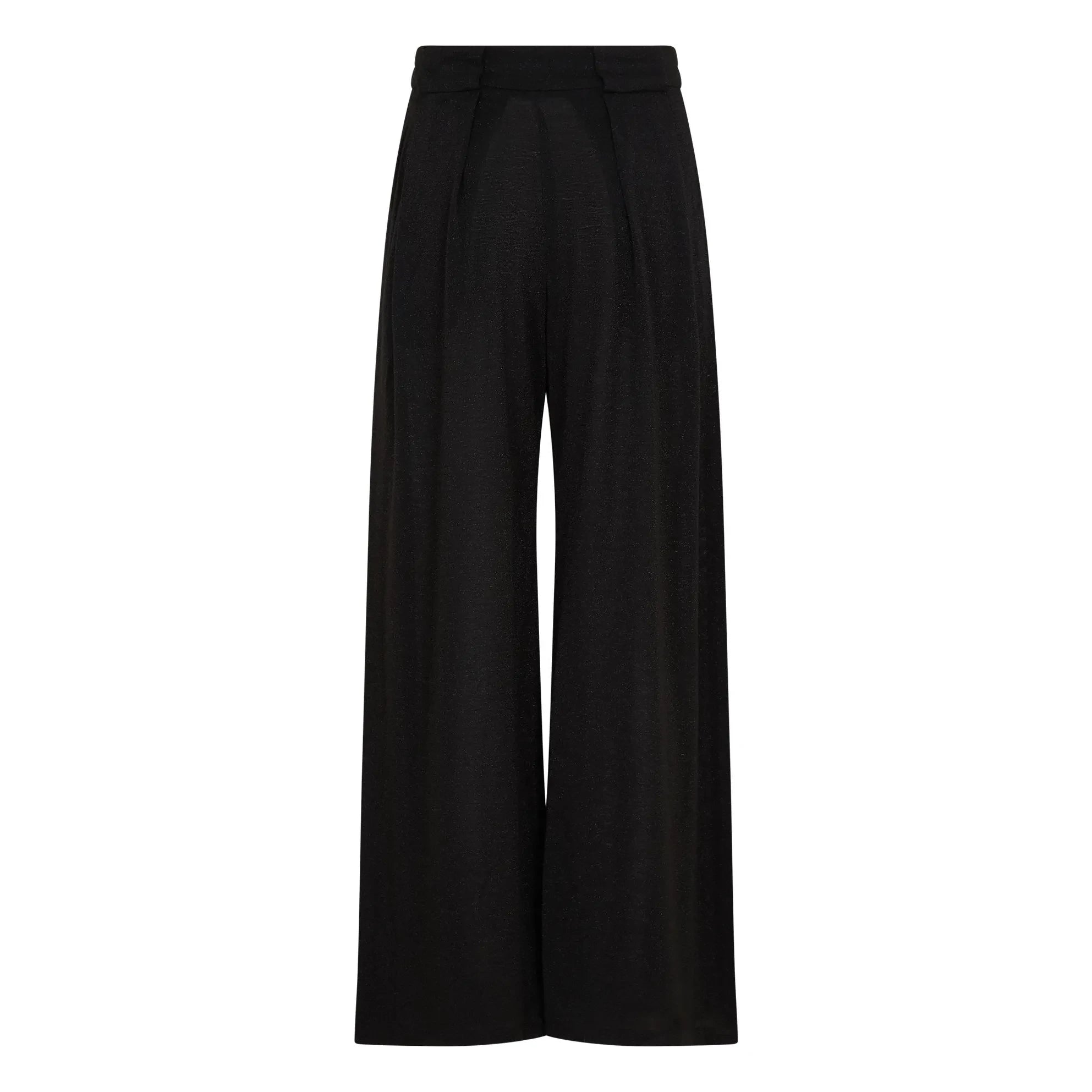 Momoni - Pantalón metálico Aspen | Negro