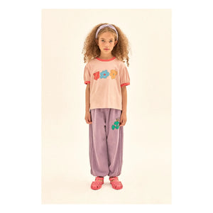 Jelly Mallow - Camiseta Flores | Rosa empolvado