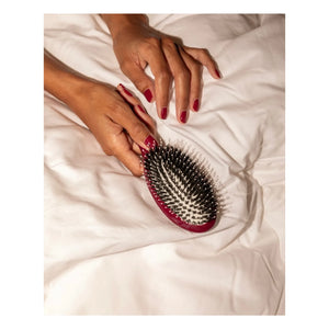 La Bonne Brosse - Brosse L'Indispensable Douceur N°3 - Cuero cabelludo sensible | Rojo cereza