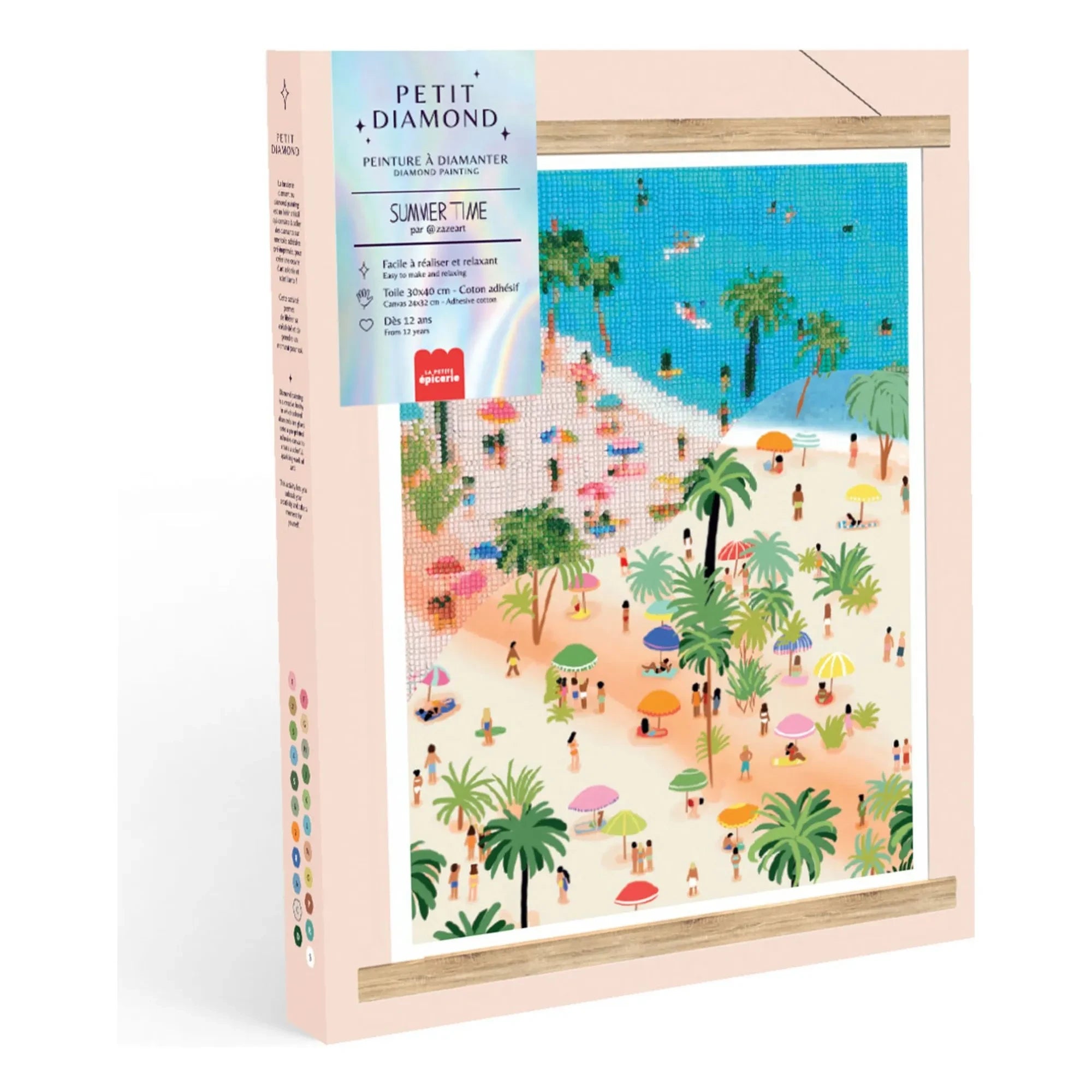 La Petite Épicerie - Set de pintura de diamantes - Summer Time por Melisa Bilgici