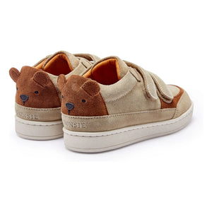 Donsje - Zapatillas de gamuza con arañazos de oso Rinon | Beige