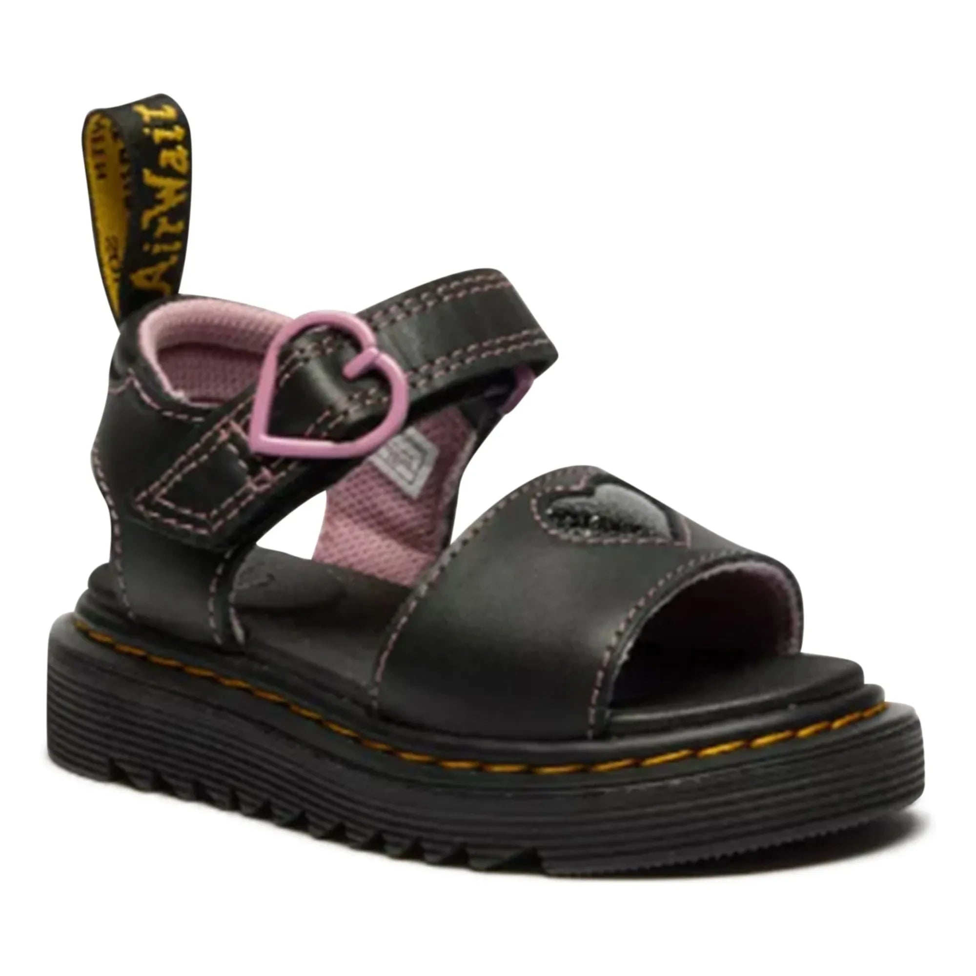 Dr Martens - Sandalias Marlowe Hearts II J | Negro