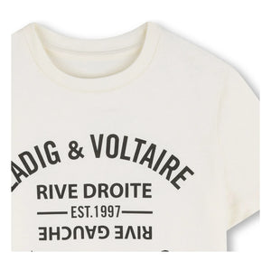 Zadig & Voltaire - Camiseta Logo Art Is Truth | Crudo