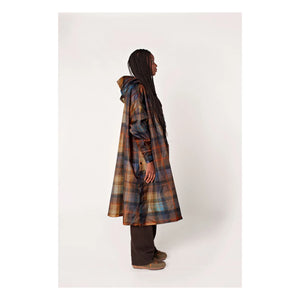 Rainkiss - Capa de lluvia Tartan - Colección mujer | Naranja
