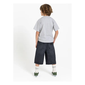 Finger in the nose - Bermuda vaquera oversize Sacha | Vaquero gris