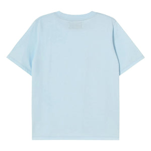 The Tiny Big Sister - Camiseta de algodón orgánico Roses | Azul