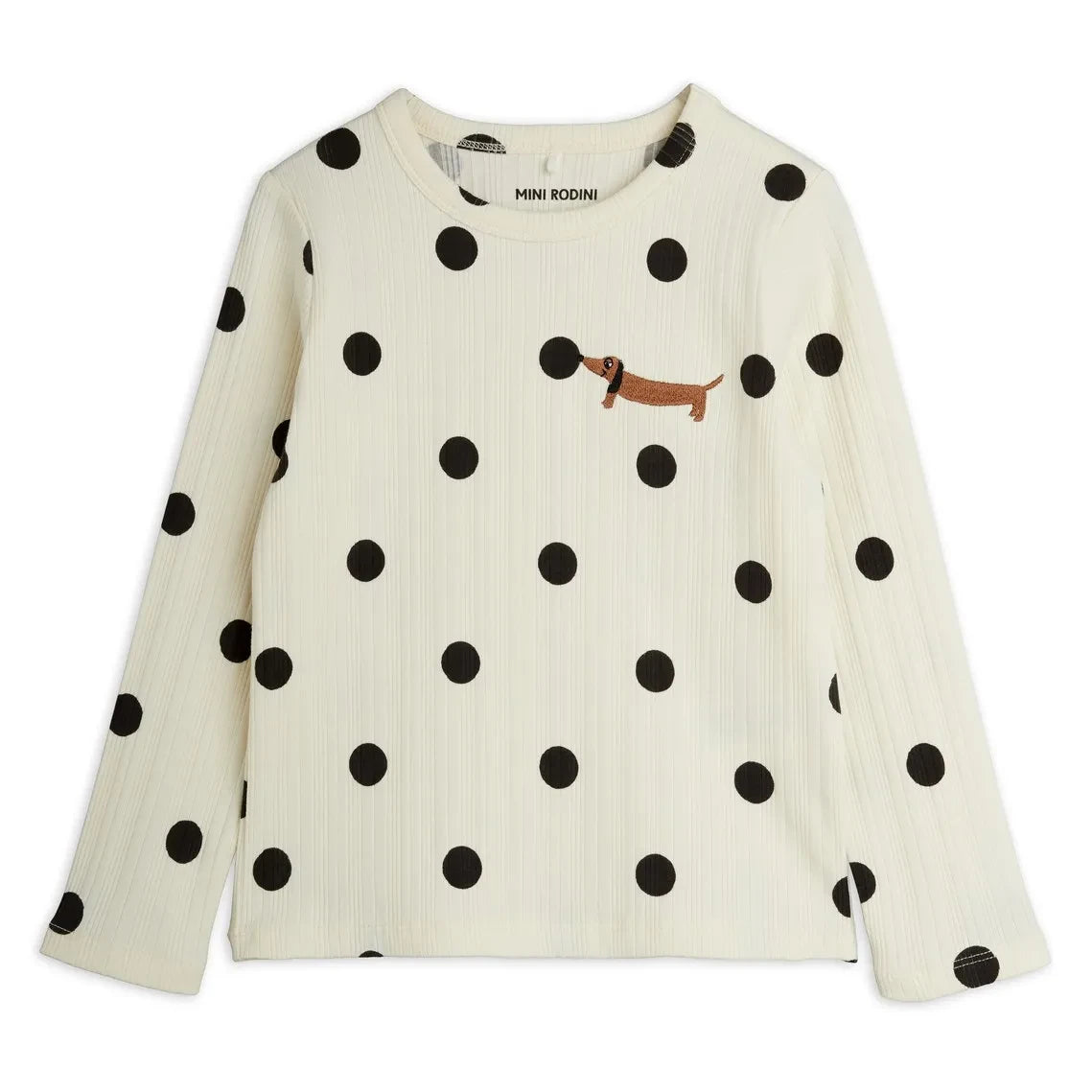 Mini Rodini - Camiseta de algodón orgánico | Crudo