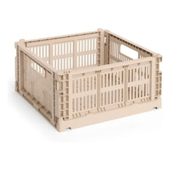 Heno - Cesta cuadrada plegable | Polvo