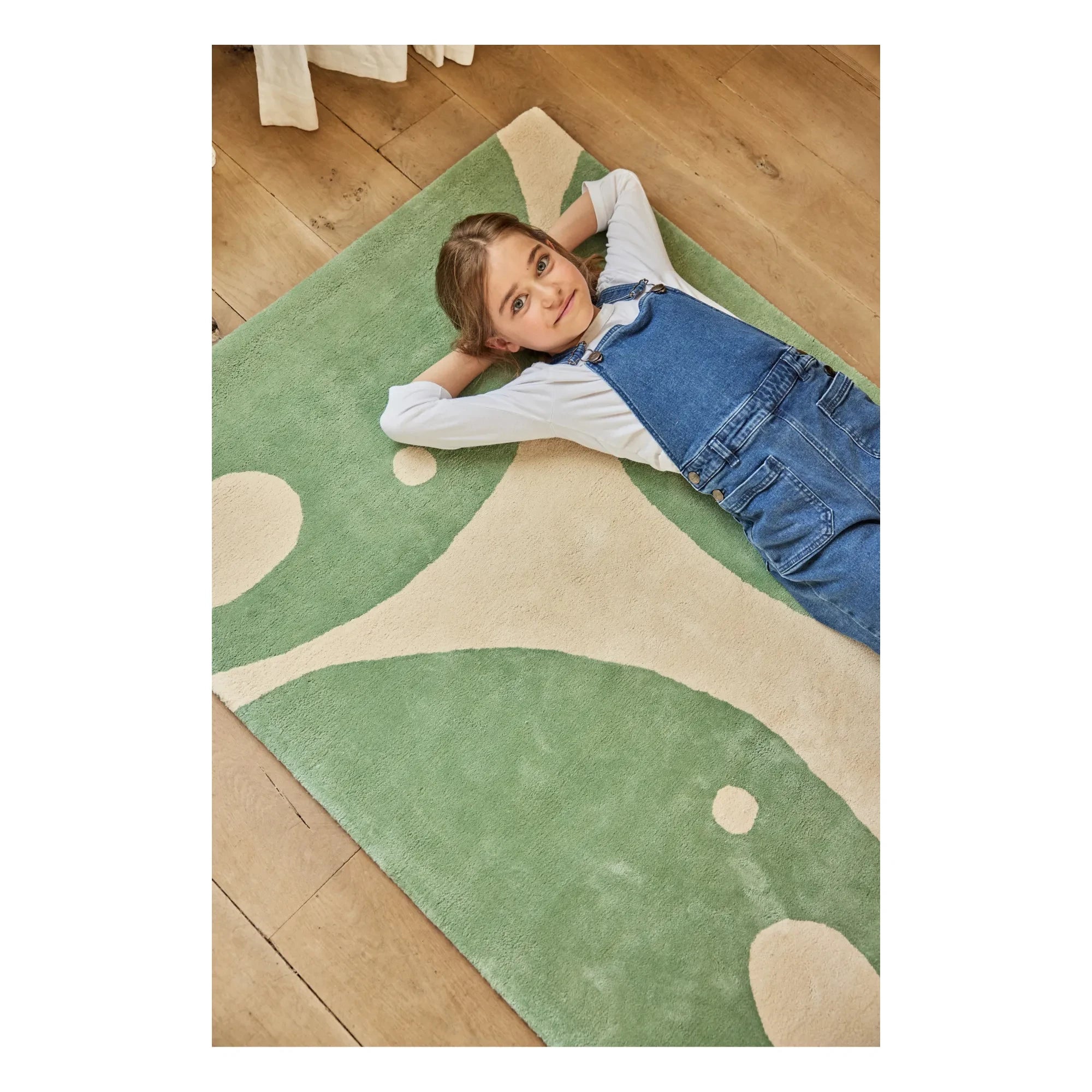 Bleuu-studio - Alfombra de lana | Verde