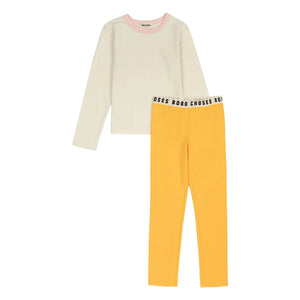 Bobo Choses - Pijama de modal y algodón orgánico | Mostaza