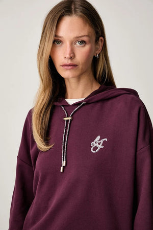 Sudadera con capucha de algodón Liu Jo para mujer