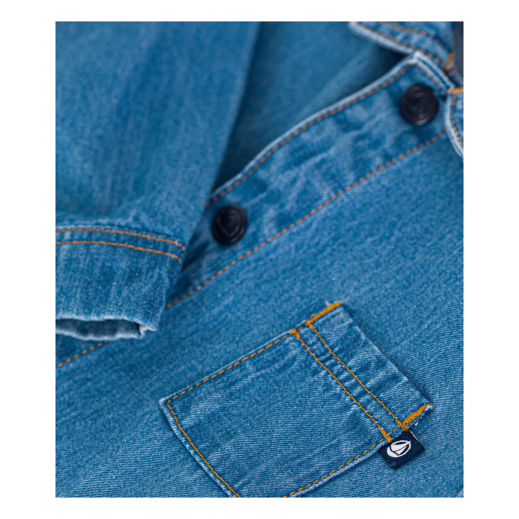 Petit Bateau - Matin Denim Tulum | Azul denim