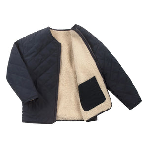 Gosoaky - Chaqueta sherpa de doble cara Leona dormida | Beige