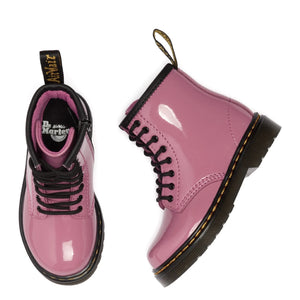 Dr Martens - 1460 J Bota con cordones y charol | Rosa