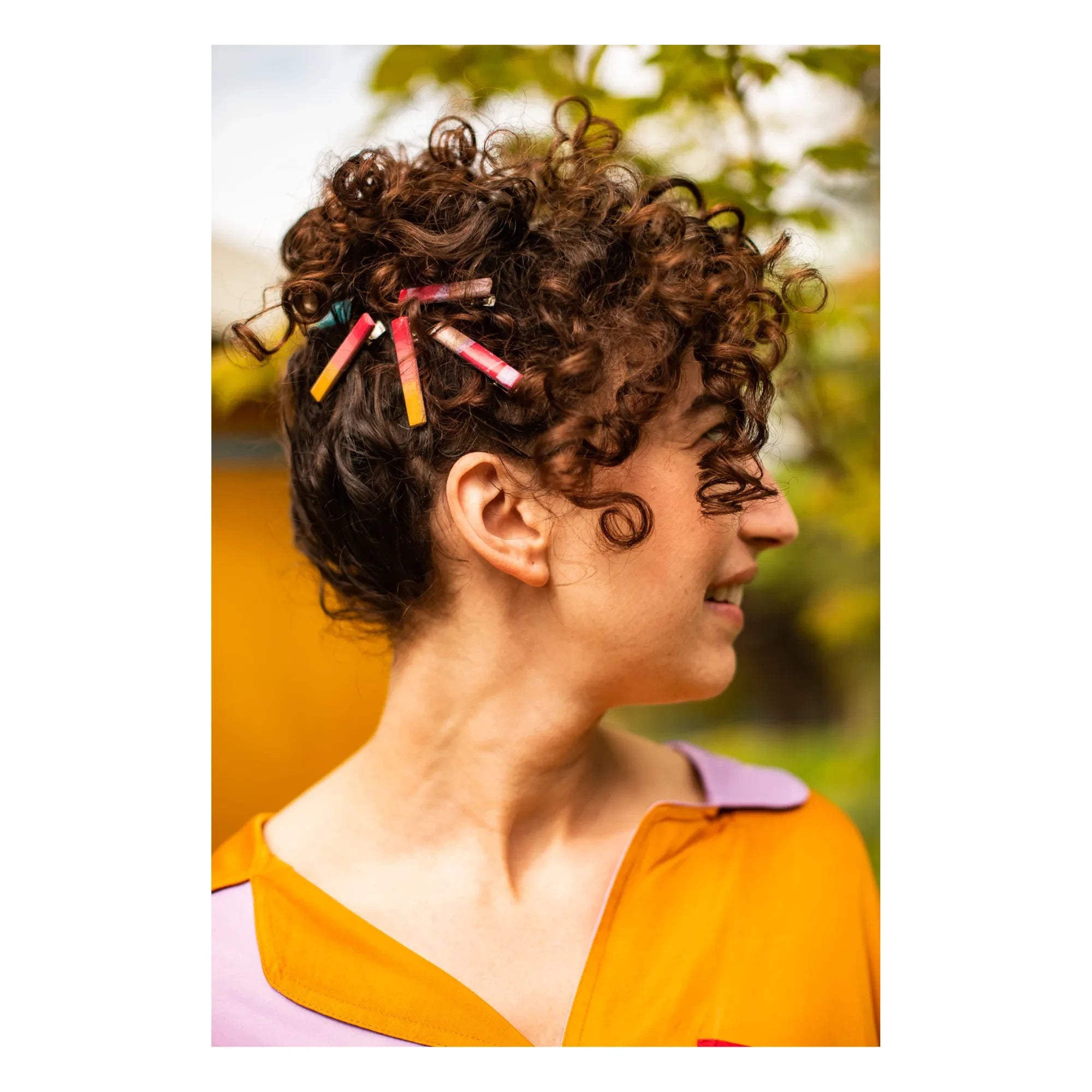 Beauw - Lazos para el cabello - Set de 2 | Fucsia