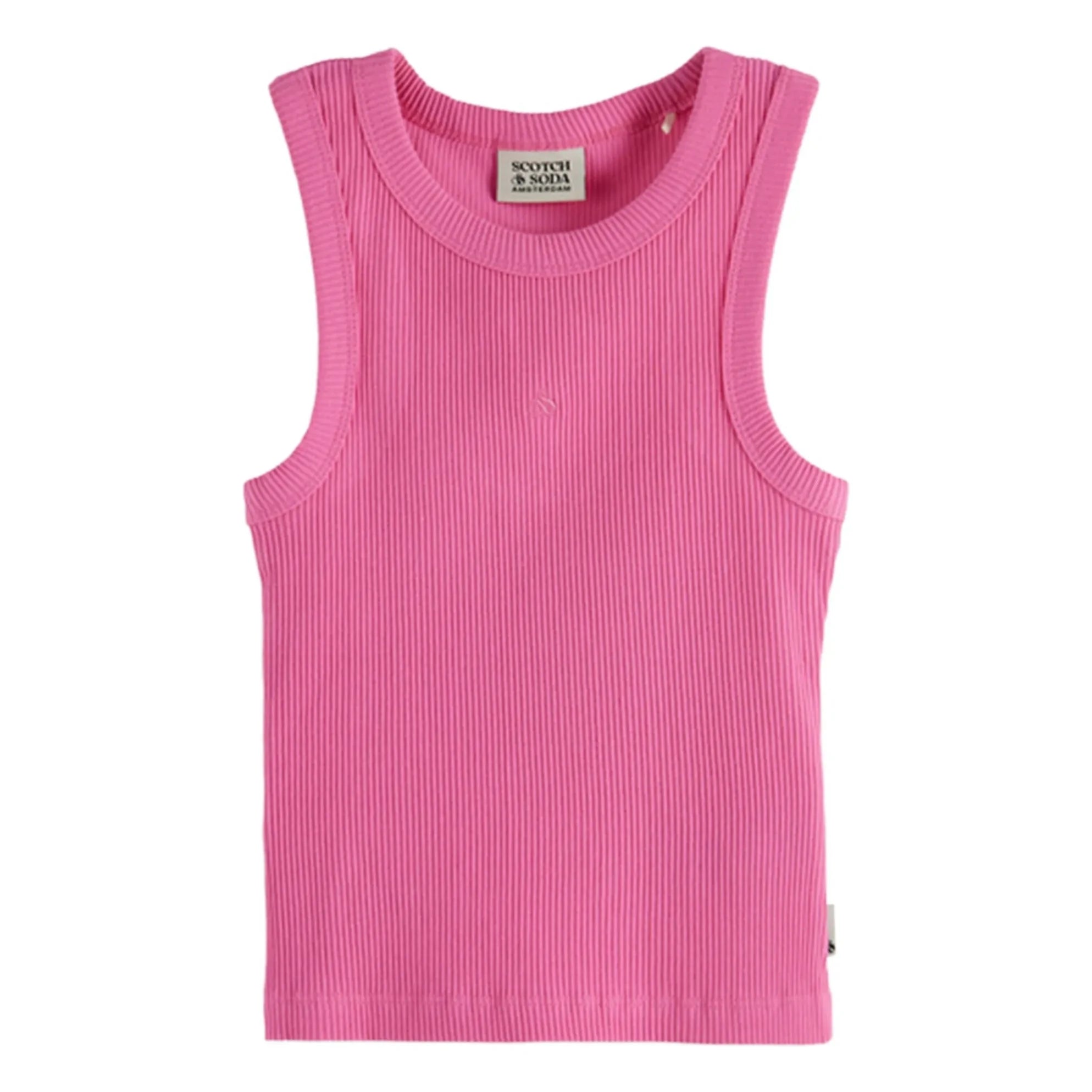 Scotch & Soda - Camiseta acanalada | Rosa