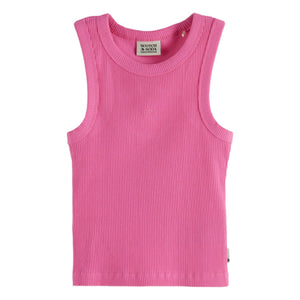 Scotch & Soda - Camiseta acanalada | Rosa