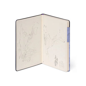 Legami - Lined Defter ile Monochrome Yumuşak Kılıf - Cosmic Lilac - My Defter