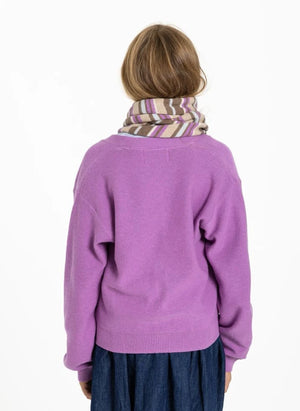 Smallable Kid - Bufanda de Lana Rayas Ninon | Rosa