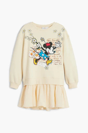 Vestido de algodón Desigual para niños