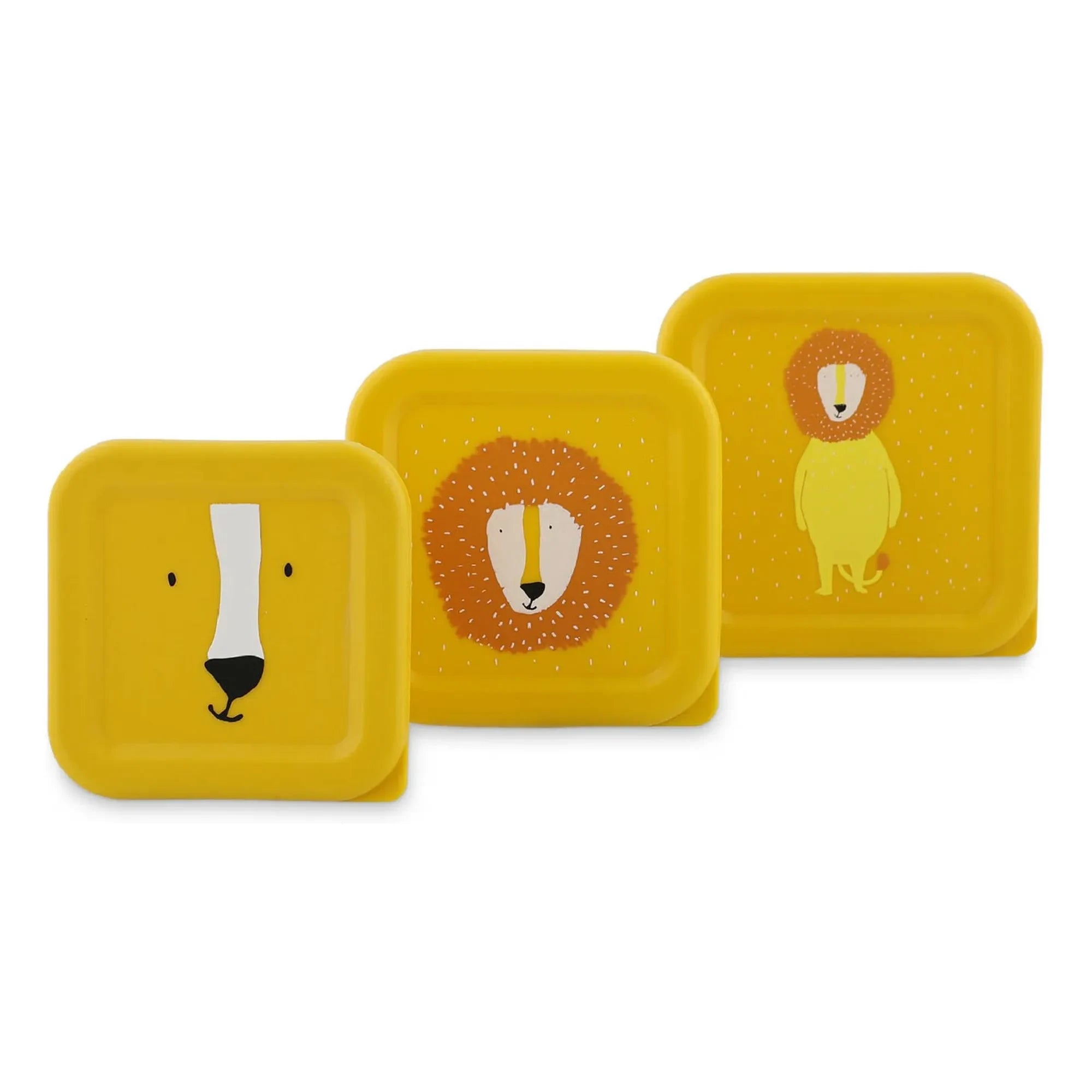 Trixie - Cajas de aperitivos de 3 piezas Mr. Lion | Amarillas