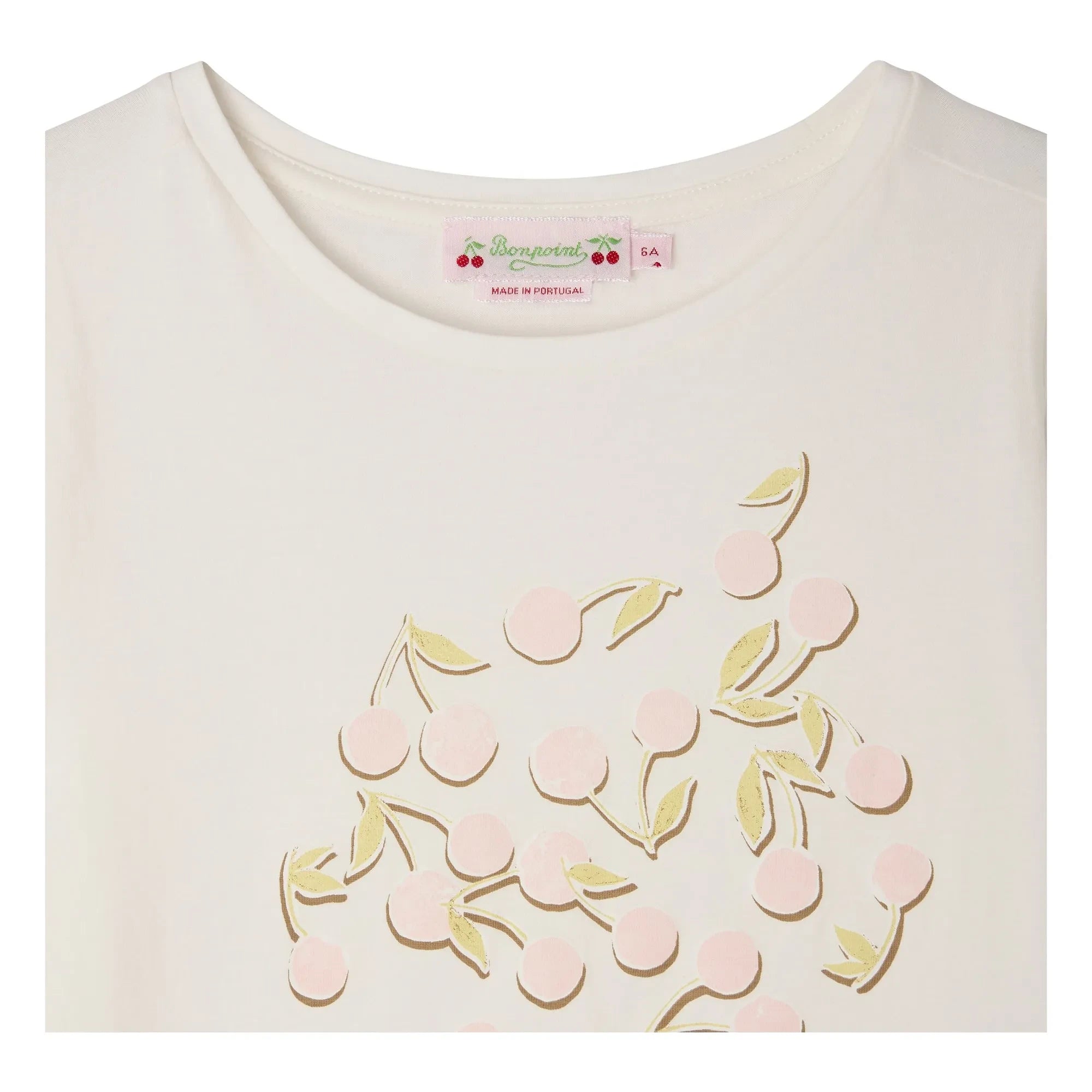 Bonpoint - Camiseta de algodón orgánico Capricia | Crema