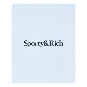 Sporty & Rich - Tenis Tişörtü Geri Dönüştürülmüş pamuk | Açık mavi